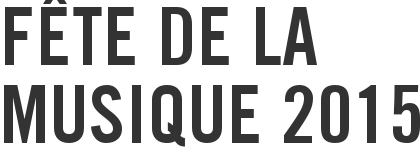 Fête de la musique 2015